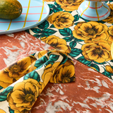 Kip & Co Golden Peony 4P Napkin Set