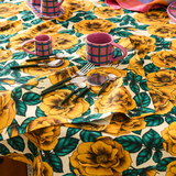 Kip & Co Golden Peony 4P Napkin Set