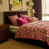 Kip & Co Golden Peony Organic Cotton Euro 2P Set