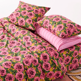 Kip & Co Golden Peony Organic Cotton Euro 2P Set