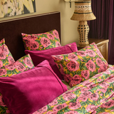 Kip & Co Golden Peony Organic Cotton Pillowcases 2P Std Set