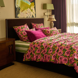 Kip & Co Golden Peony Organic Cotton Quilt Cover