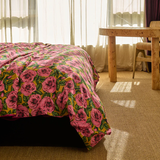 Kip & Co Golden Peony Organic Cotton Quilt Cover