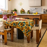 Kip & Co Golden Peony Tablecloth