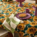 Kip & Co Golden Peony Tablecloth