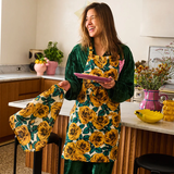 Kip & Co Golden Peony Tea Towel