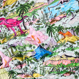 Kip & Co Jurassic Organic Cotton Fitted Sheet