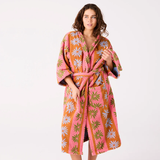 Kip & Co Little Flowers Terry Bath Robe