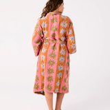 Kip & Co Little Flowers Terry Bath Robe