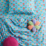 Kip & Co Little Flowers Organic Cotton Fitted Sheet