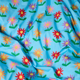 Kip & Co Little Flowers Organic Cotton Fitted Sheet