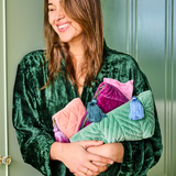 Kip & Co Sherbet Velvet Cosmetics Purse