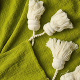 Kip & Co Sicilian Canolli Tassel Throw