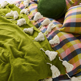 Kip & Co Sicilian Canolli Tassel Throw