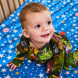 Kip & Co Stars And Moon Organic Cotton Baby Fitted Sheet