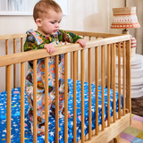 Kip & Co Stars And Moon Organic Cotton Baby Fitted Sheet