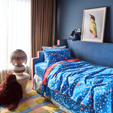 Kip & Co Stars And Moon Organic Cotton Fitted Sheet