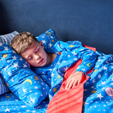 Kip & Co Stars And Moon Organic Cotton Pillowcase