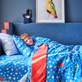 Kip & Co Stars And Moon Organic Cotton Pillowcase