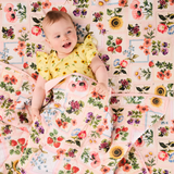 Kip & Co Sweet Life Organic Cotton Quilted Cot Bedspread