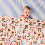 Kip & Co Sweet Life Organic Cotton Quilted Cot Bedspread