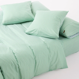 Kip & Co Tarragon Stripe Organic Cotton Quilt Cover