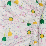 Kip & Co Tulip Daydreaming Organic Cotton Fitted Sheet