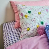 Kip & Co Tulip Daydreaming Organic Cotton Pillowcase