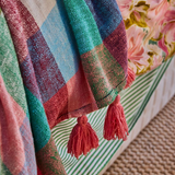 Kip & Co Paloma Tartan Woven Throw