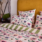 Kip & Co Pretty Pansy Organic Cotton Pillowcases