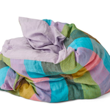 Kip & Co Sorbet Tartan Linen Quilt Cover