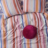Kip & Co Anemone Velvet Pea Cushion