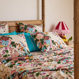 Kip & Co Belle Floral Organic Cotton Flat Sheet