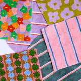 Kip & Co Blushing Stripe Bath Mat