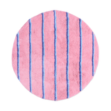 Kip & Co Blushing Stripe Round Bath Mat