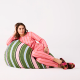 Kip & Co Cactus Stripe Boucle Beanbag