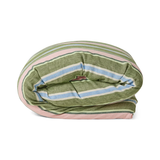 Kip & Co Cactus Stripe Linen Quilt Cover