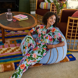 Kip & Co Como Stripe Woven Beanbag