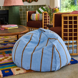 Kip & Co Como Stripe Woven Beanbag