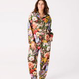 Kip & Co Cottage Garden Eden Adult Organic Cotton Long Sleeve Shirt & Pant Pyjama Set