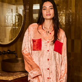 Kip & Co Fairy Floss Crush Long Sleeve Shirt & Pant Pyjama Set