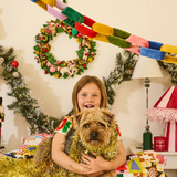 Kip & Co Festive Velvet Chain Garland