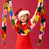 Kip & Co Festive Velvet Chain Garland