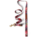 Kip & Co Forever Floral Black Dog Lead