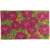Kip & Co Golden Peony Coir Door Mat