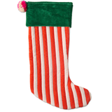 Kip & Co Jolly Christmas Velvet Stocking