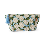 Kip & Co Hydrangea Blue Velvet Toiletry Bag