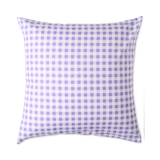 Kip & Co Lilac Gingham Organic Cotton Euro Set