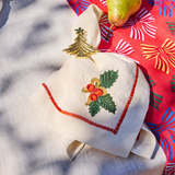 Kip & Co Oh Christmas Tree Brass Napkin Rings