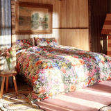 Kip & Co Cottage Garden Organic Cotton Flat Sheet